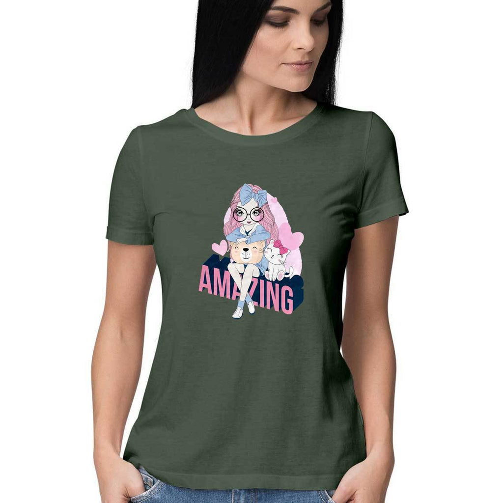 Amazing Girl T-Shirt - ALL MY WISH