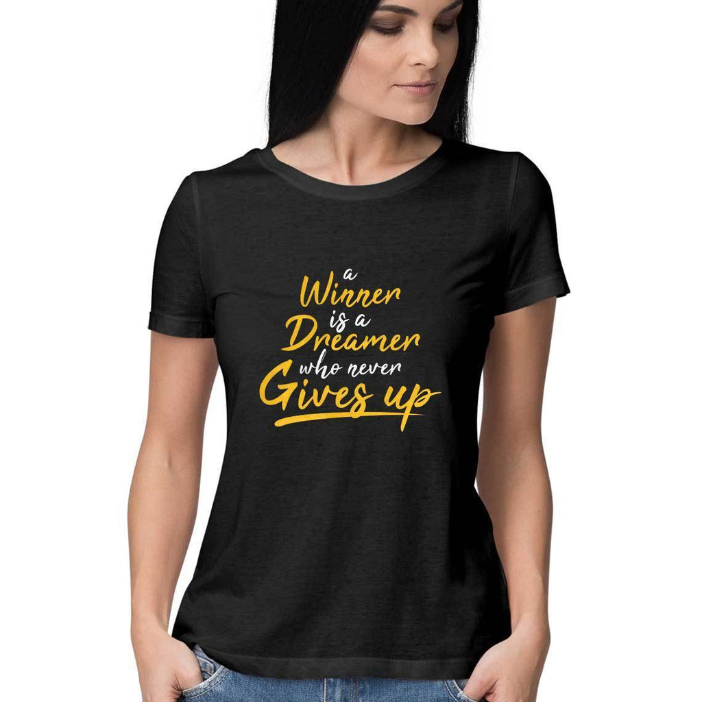 A Winner Is A Dreamer T-Shirt - ALL MY WISH