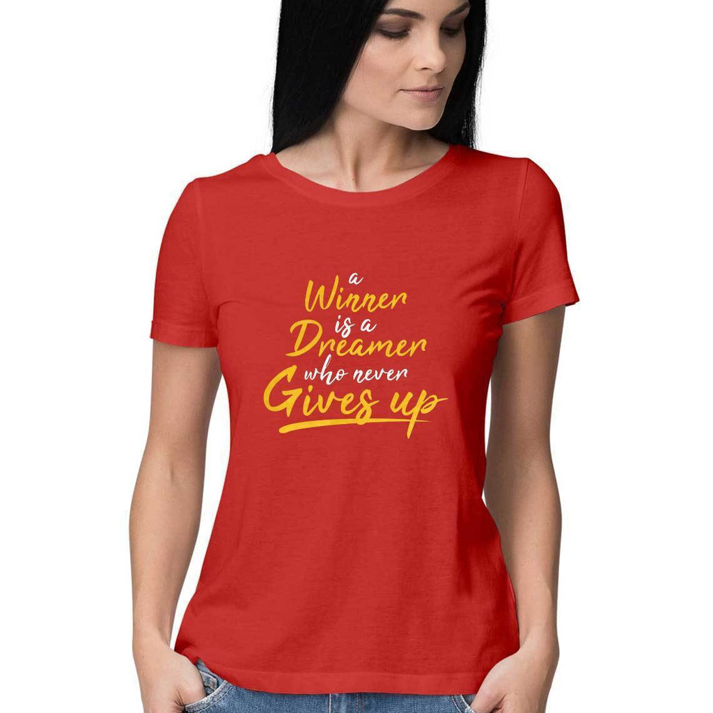 A Winner Is A Dreamer T-Shirt - ALL MY WISH