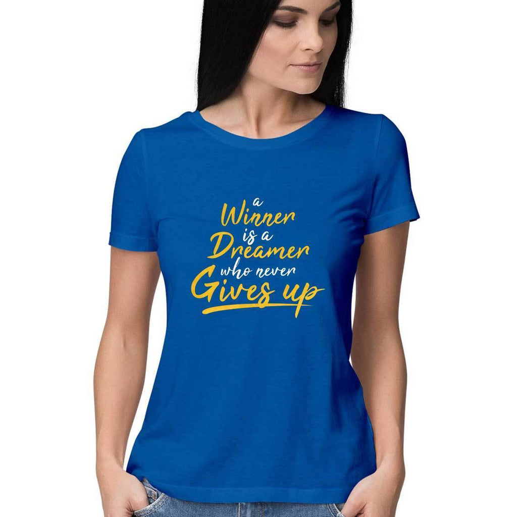 A Winner Is A Dreamer T-Shirt - ALL MY WISH