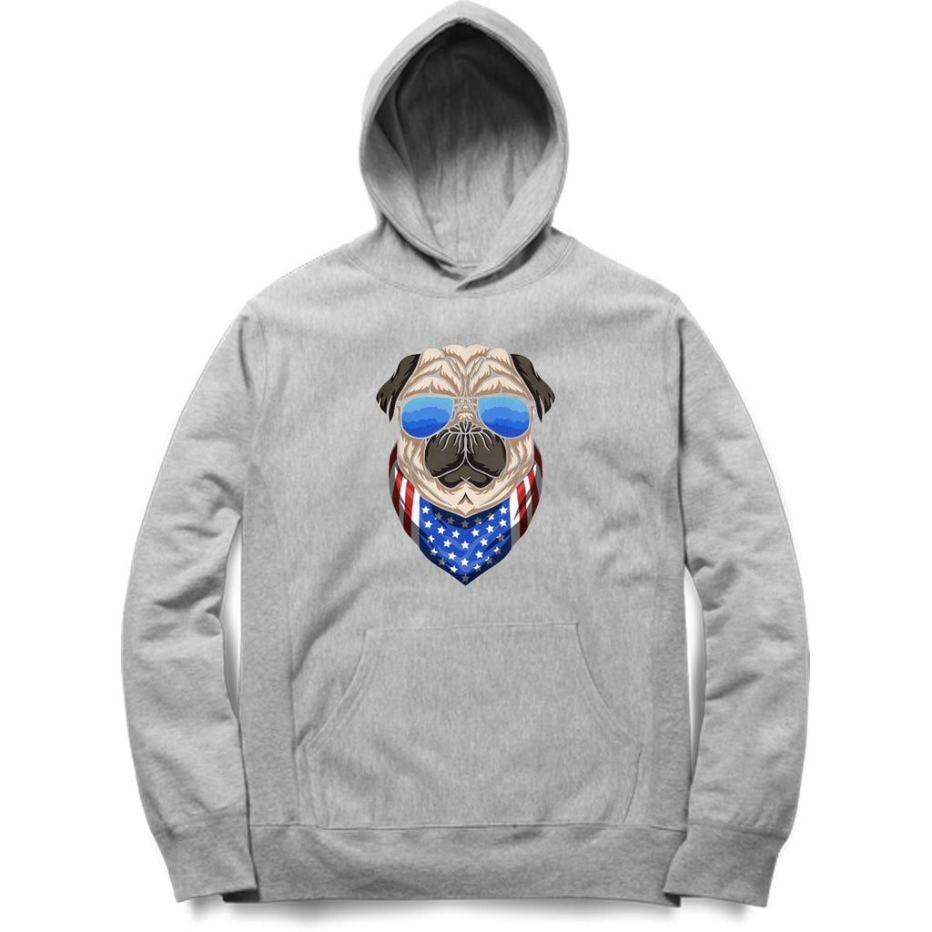 Cool Pug Hoodie - ALL MY WISH