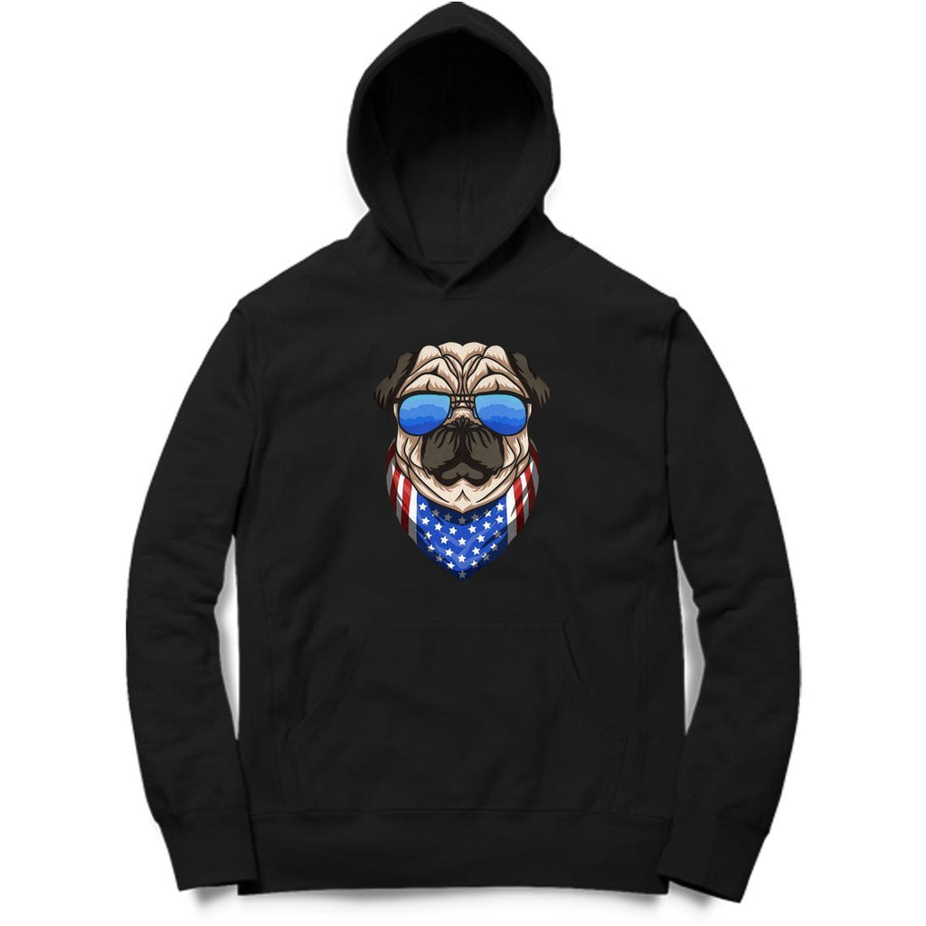 Cool Pug Hoodie - ALL MY WISH