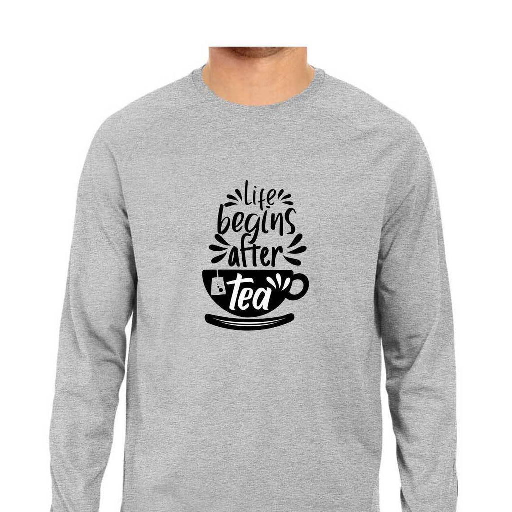 Life Begins After Tea T-Shirt - ALL MY WISH