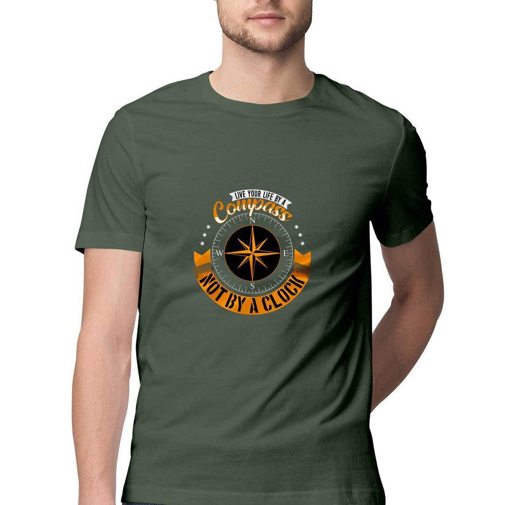 Live Your Life By A Compass T-Shirt - ALL MY WISH