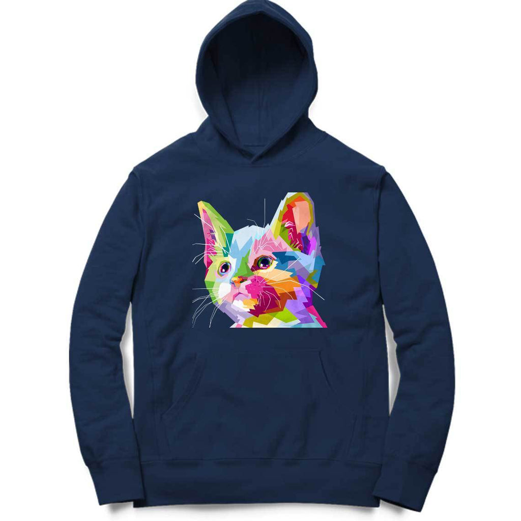 Multi Color Cat Hoodie - ALL MY WISH