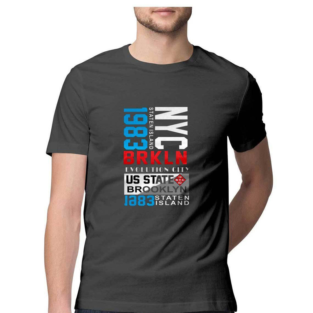 NYC BRKLN T-Shirt - MSS00005 - ALL MY WISH