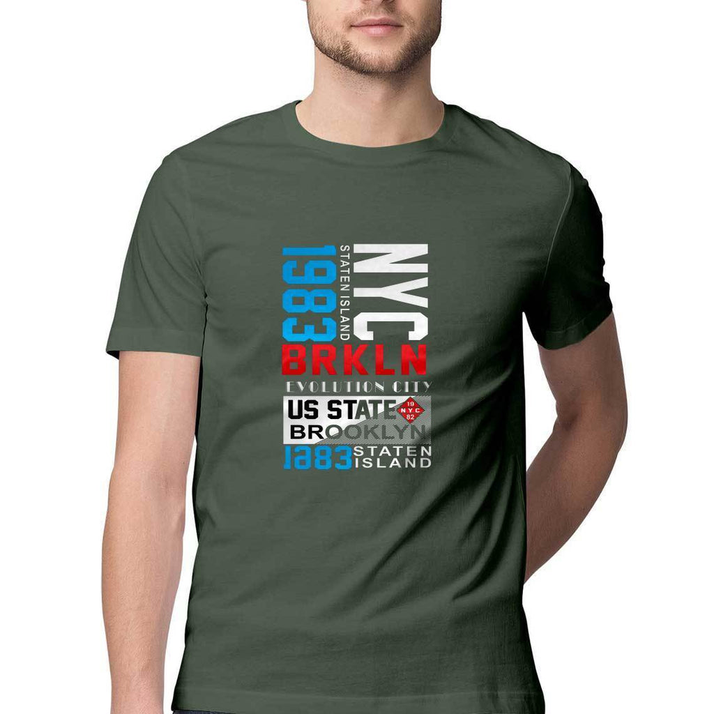 NYC BRKLN T-Shirt - MSS00005 - ALL MY WISH