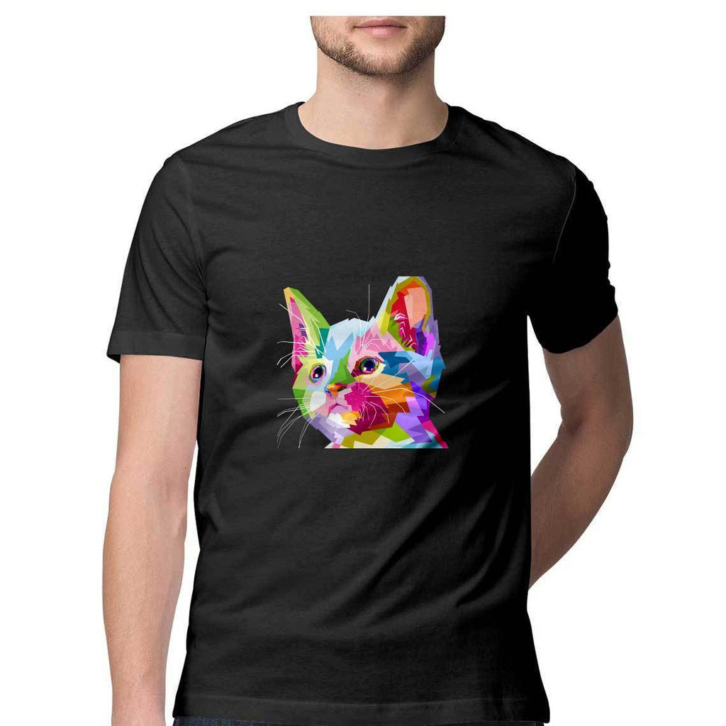 Multi Color Cat T-Shirt - MSS00002 - ALL MY WISH