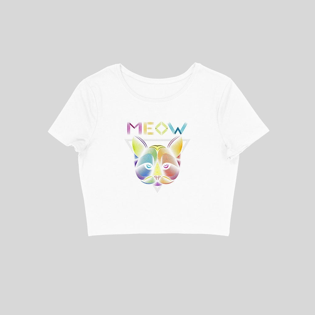 MEOW Crop Top - CT00004 - ALL MY WISH