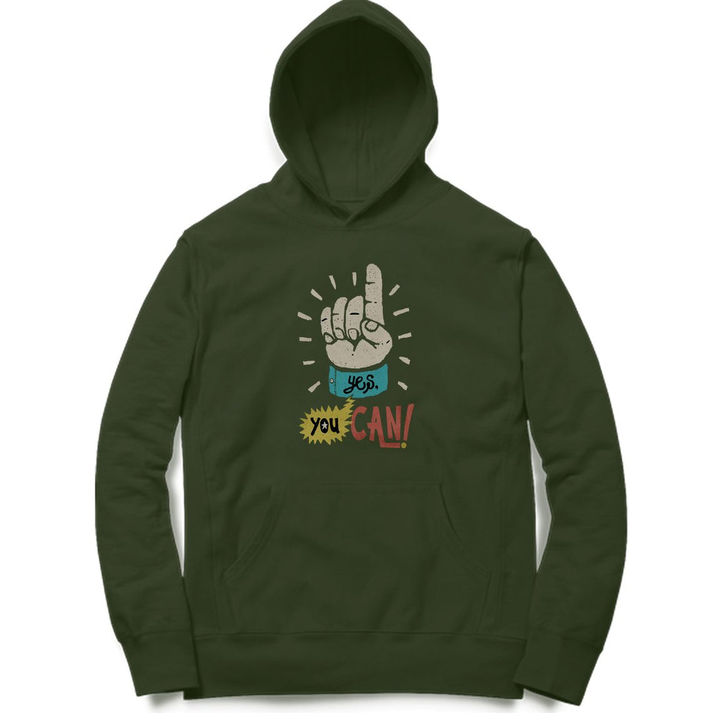 Yes You Can Hoodie - MH00026 - ALL MY WISH