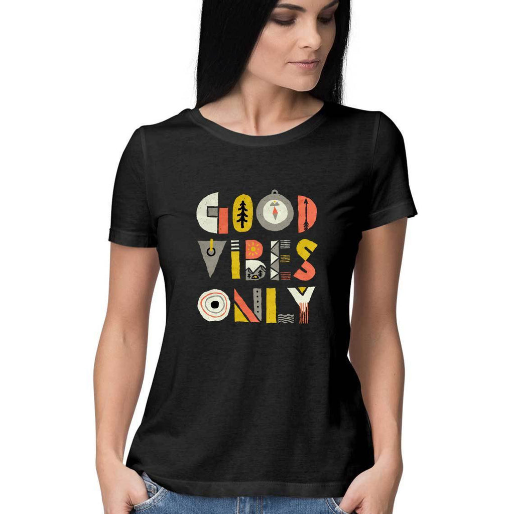 Good Vibes Only T-Shirt - WSS00018 - ALL MY WISH