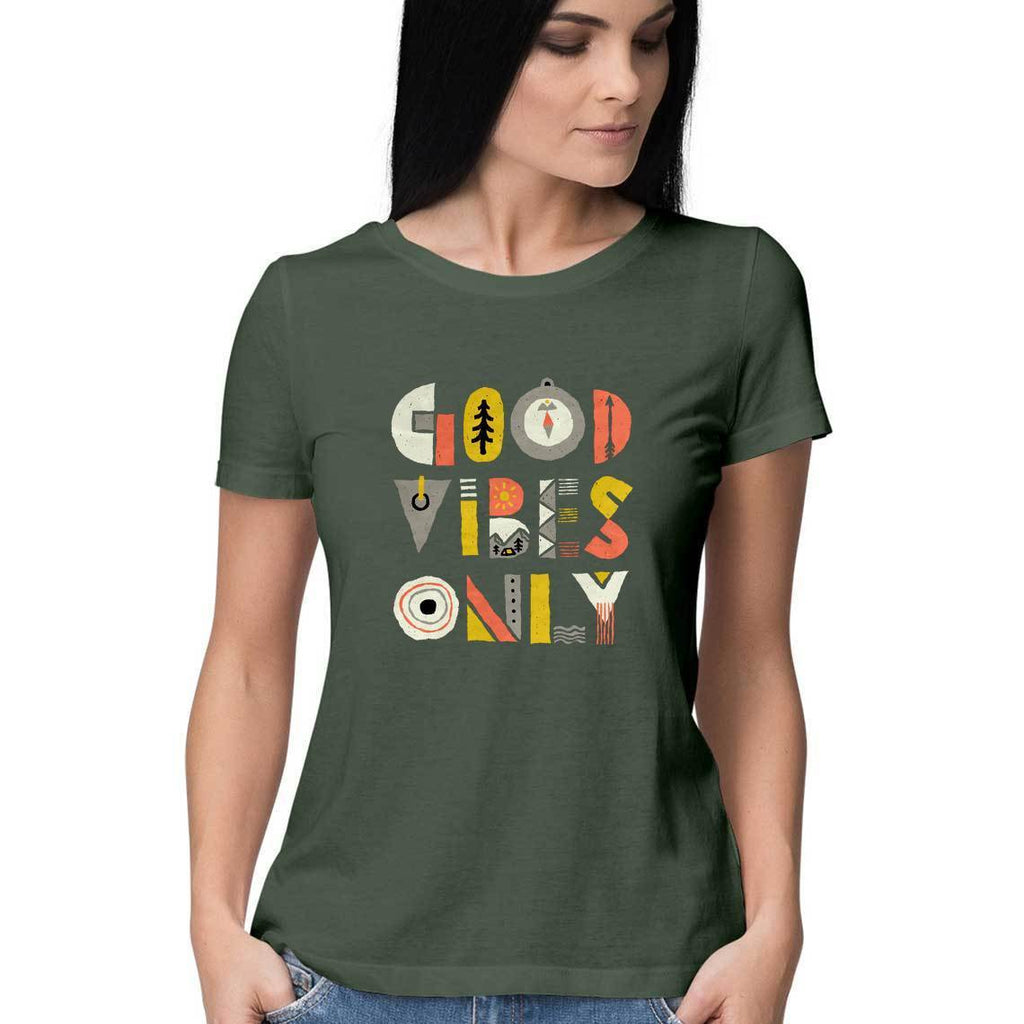 Good Vibes Only T-Shirt - WSS00018 - ALL MY WISH