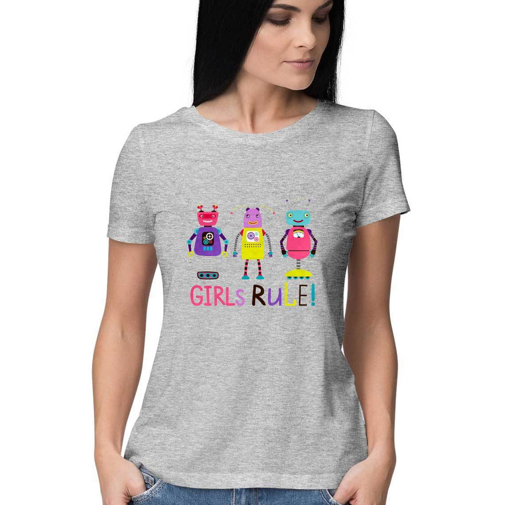 Girls Rule T-Shirt - WSS00037 - ALL MY WISH