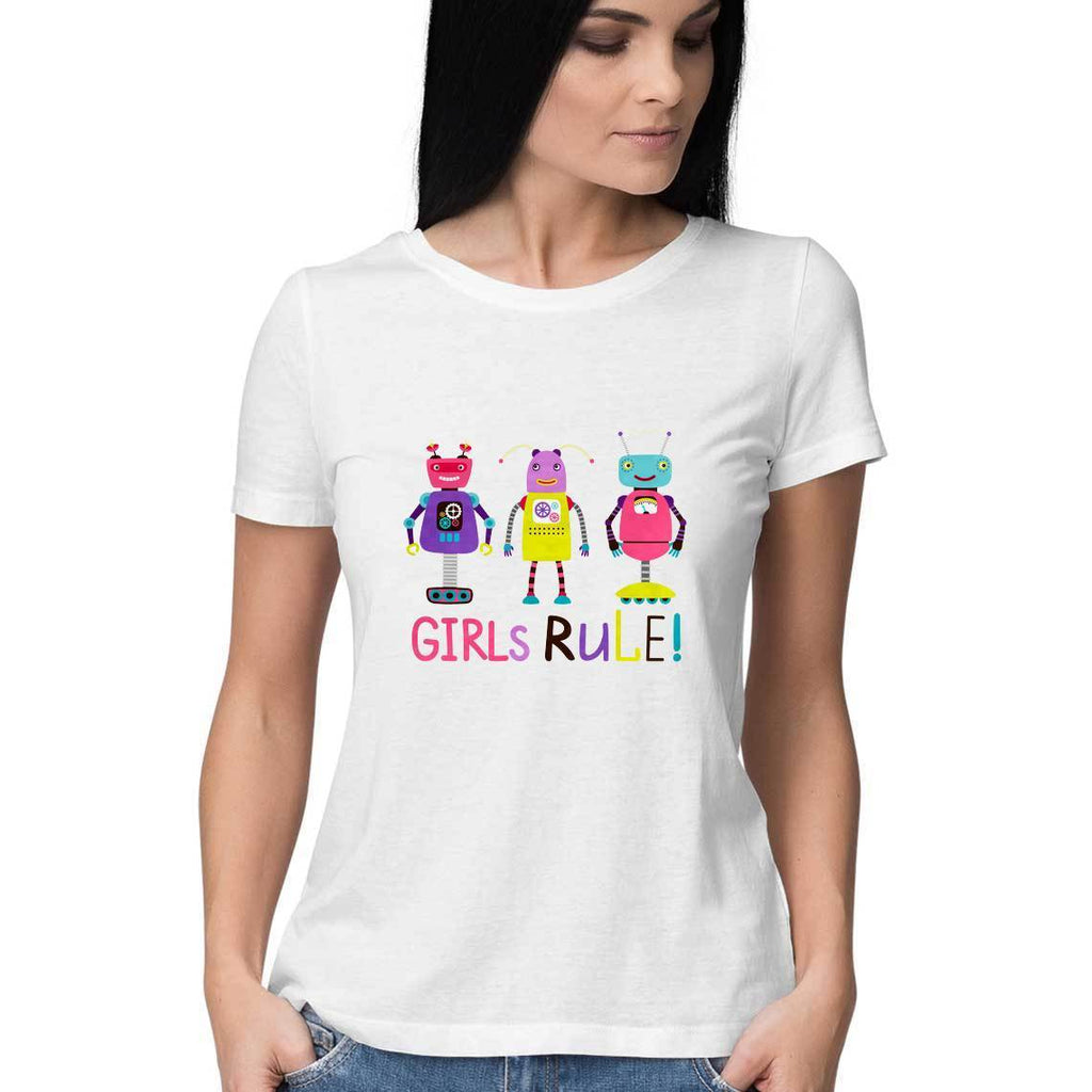 Girls Rule T-Shirt - WSS00037 - ALL MY WISH