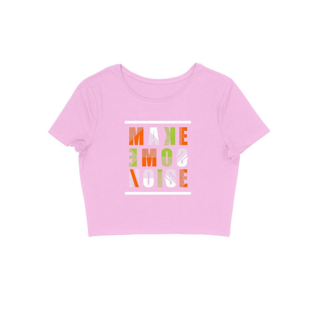 Make Some Noise Crop Top - CT00031 - ALL MY WISH