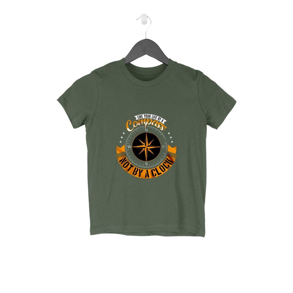 Live Your Life By A Compass T-Shirt - KSS00003 - ALL MY WISH