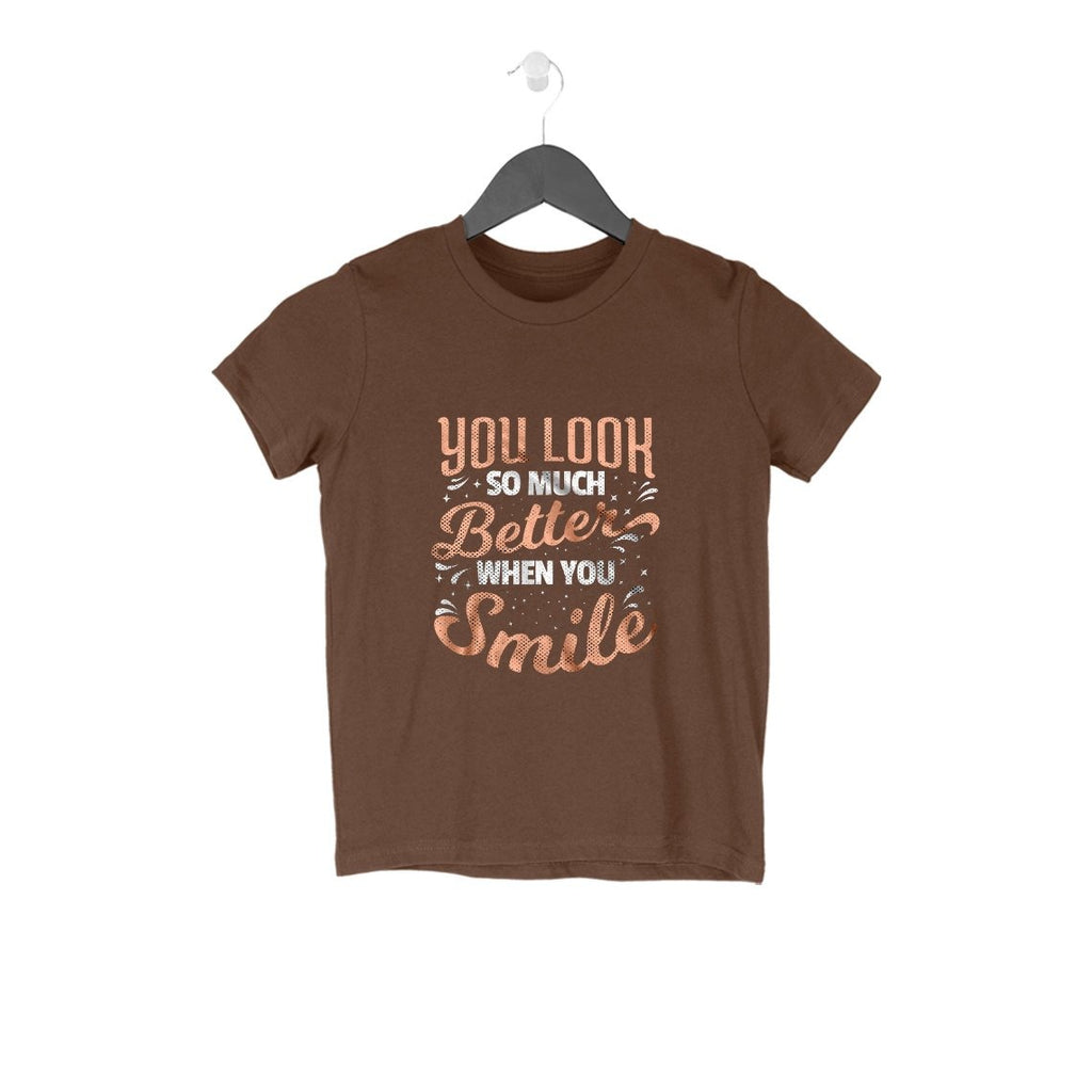 You Look So Much Better When You Smile T-Shirt - KSS00008 - ALL MY WISH