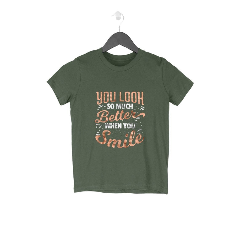 You Look So Much Better When You Smile T-Shirt - KSS00008 - ALL MY WISH