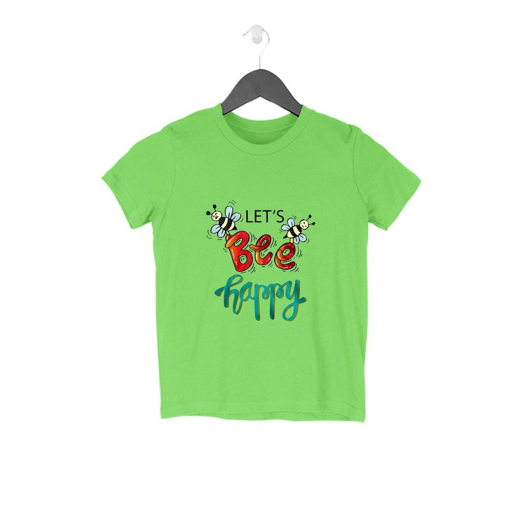 Lets Bee Happy T-Shirt - KSS00009 - ALL MY WISH