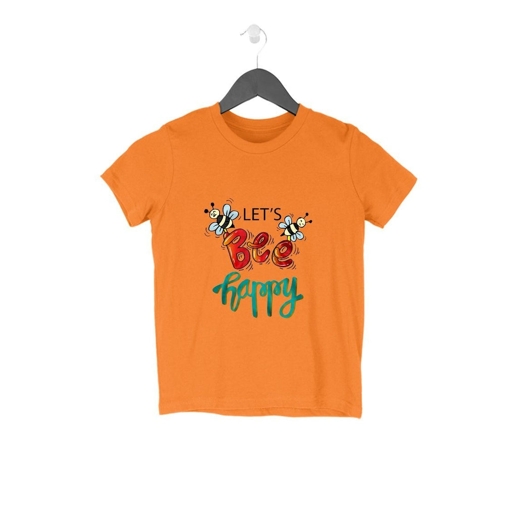 Lets Bee Happy T-Shirt - KSS00009 - ALL MY WISH