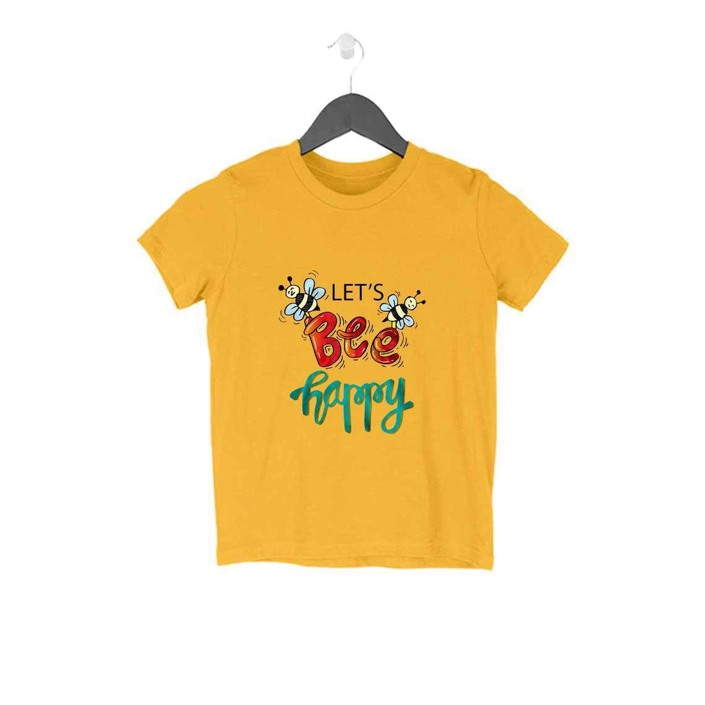 Lets Bee Happy T-Shirt - KSS00009 - ALL MY WISH