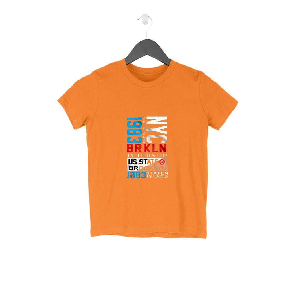 NYC BRKLN T-Shirt - KSS00011 - ALL MY WISH