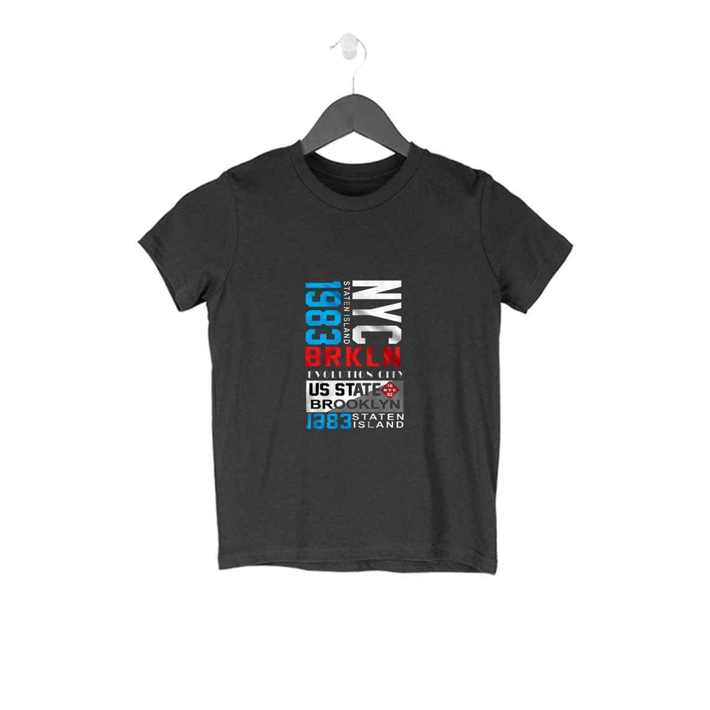 NYC BRKLN T-Shirt - KSS00011 - ALL MY WISH