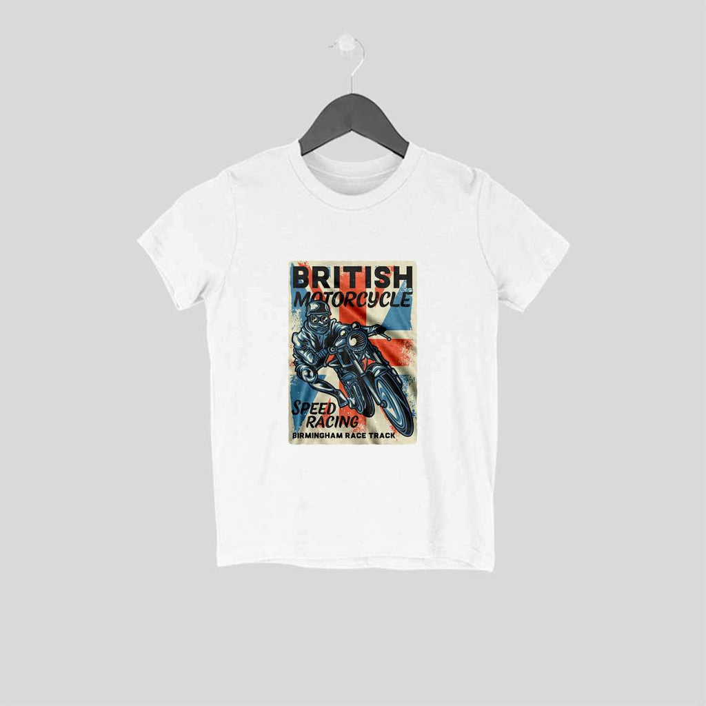 British Motorcycle T-Shirt - KSS00018 - ALL MY WISH