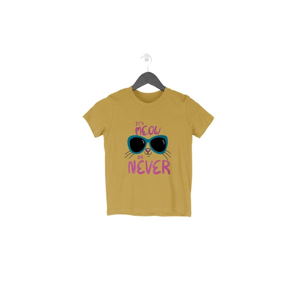 Its Meow Or Never T-Shirt - TSS00006 - ALL MY WISH