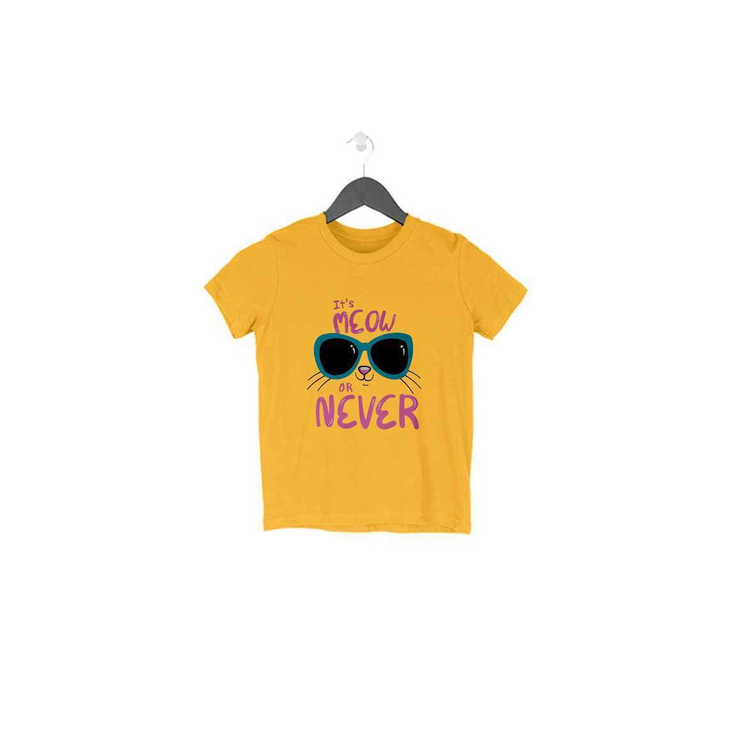 Its Meow Or Never T-Shirt - TSS00006 - ALL MY WISH
