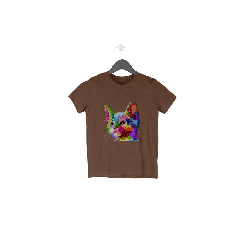 Multi Color Cat T-Shirt - TSS00015 - ALL MY WISH