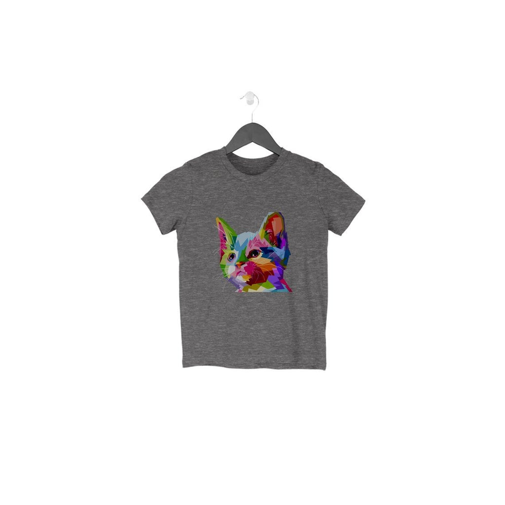 Multi Color Cat T-Shirt - TSS00015 - ALL MY WISH