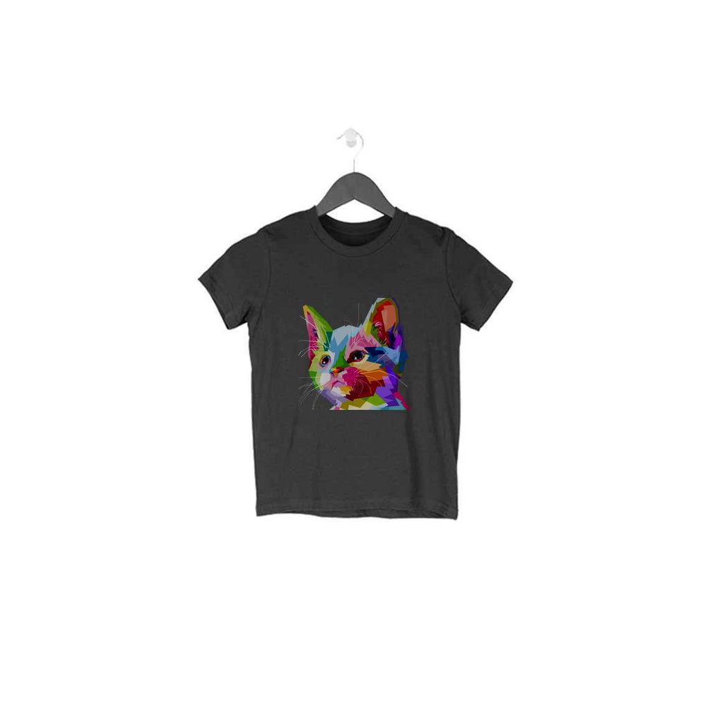 Multi Color Cat T-Shirt - TSS00015 - ALL MY WISH