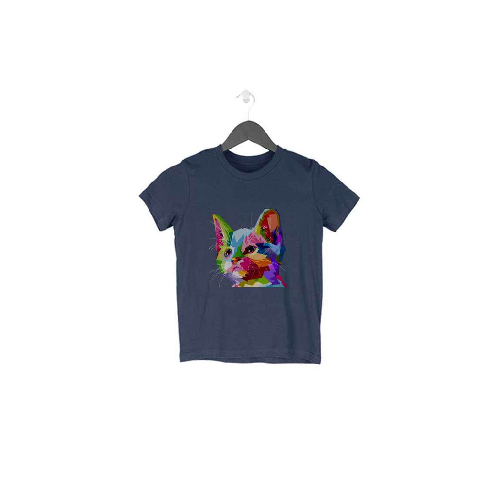 Multi Color Cat T-Shirt - TSS00015 - ALL MY WISH