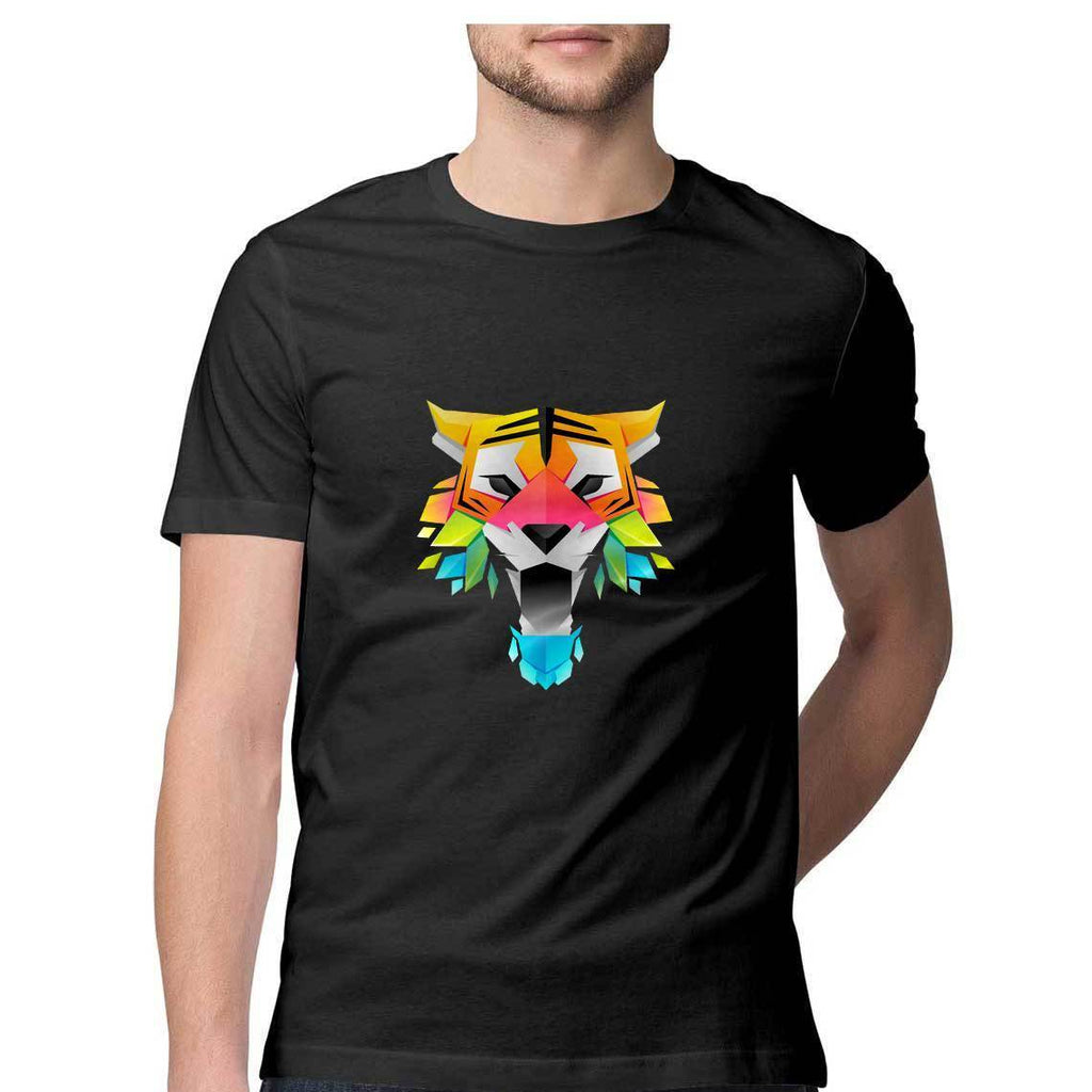 Multi Color Lion T-Shirt - MSS00053 - ALL MY WISH