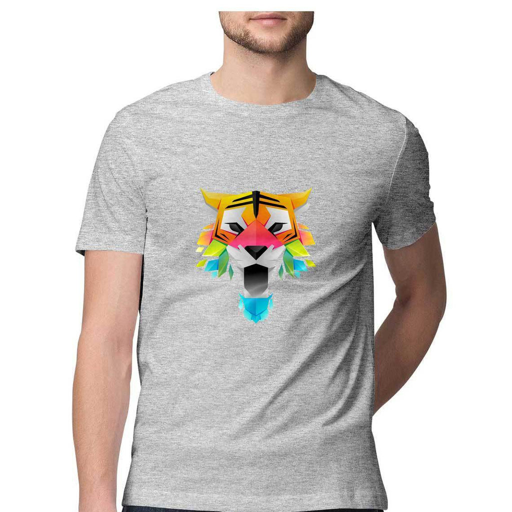 Multi Color Lion T-Shirt - MSS00053 - ALL MY WISH