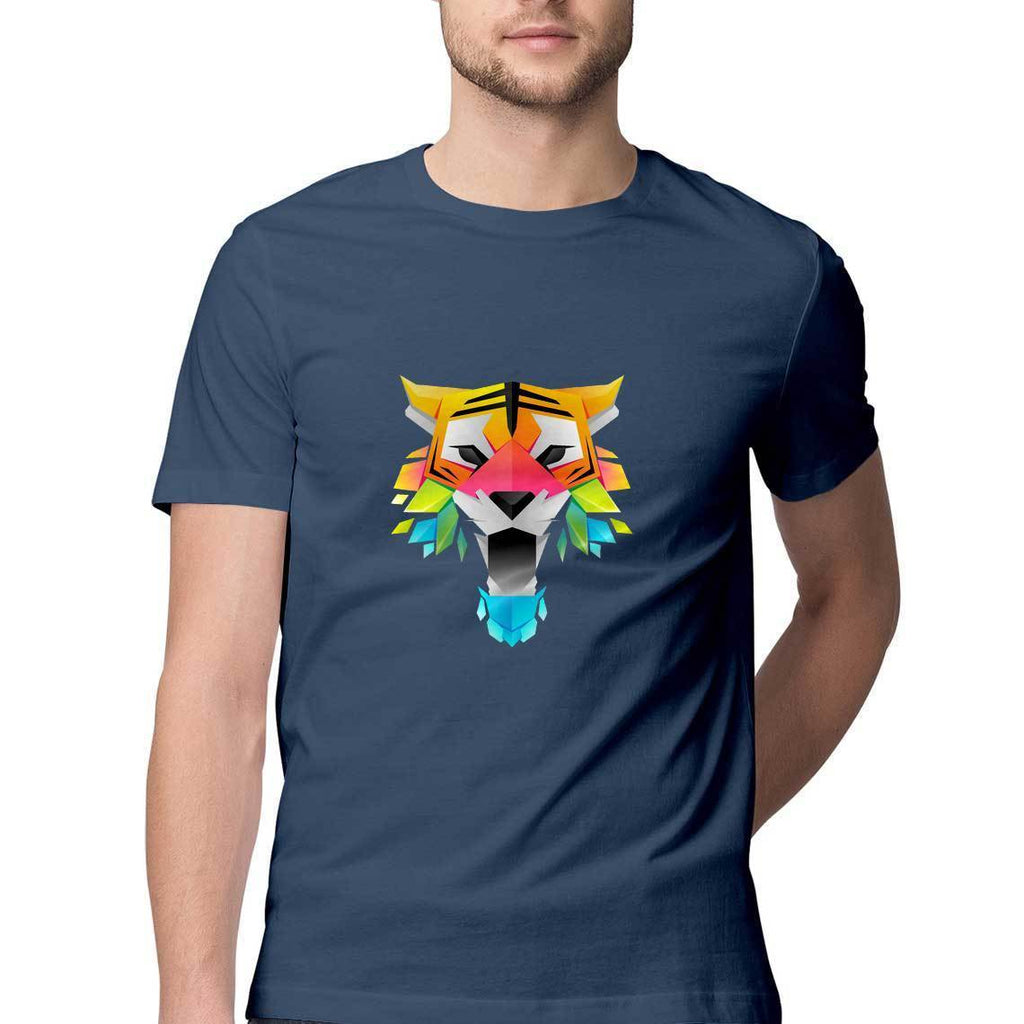 Multi Color Lion T-Shirt - MSS00053 - ALL MY WISH