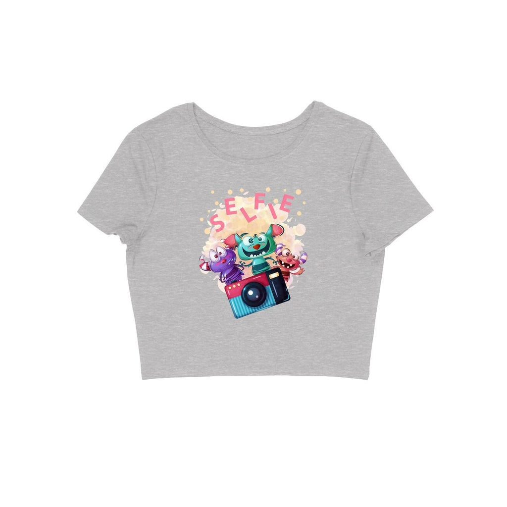 Printed Crop Top - CT00045 - ALL MY WISH