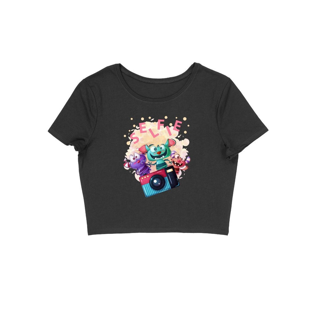 Printed Crop Top - CT00045 - ALL MY WISH