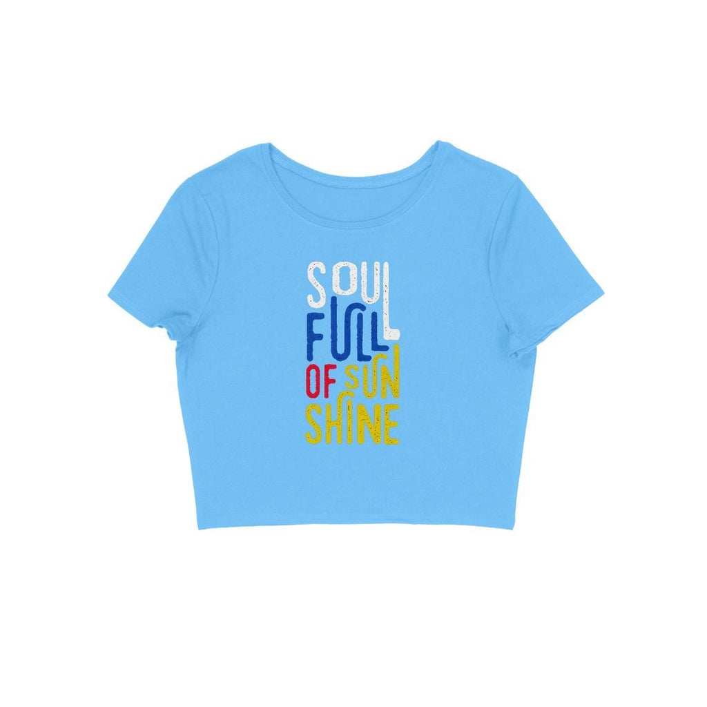 Printed Crop Top - CT00048 - ALL MY WISH
