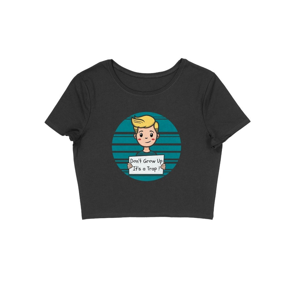 Printed Crop Top - CT00052 - ALL MY WISH