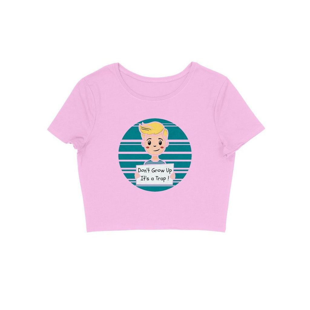 Printed Crop Top - CT00052 - ALL MY WISH