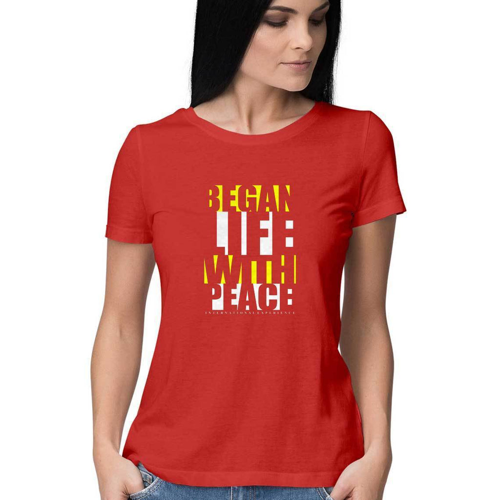 Printed T-Shirt - WSS00062 - ALL MY WISH