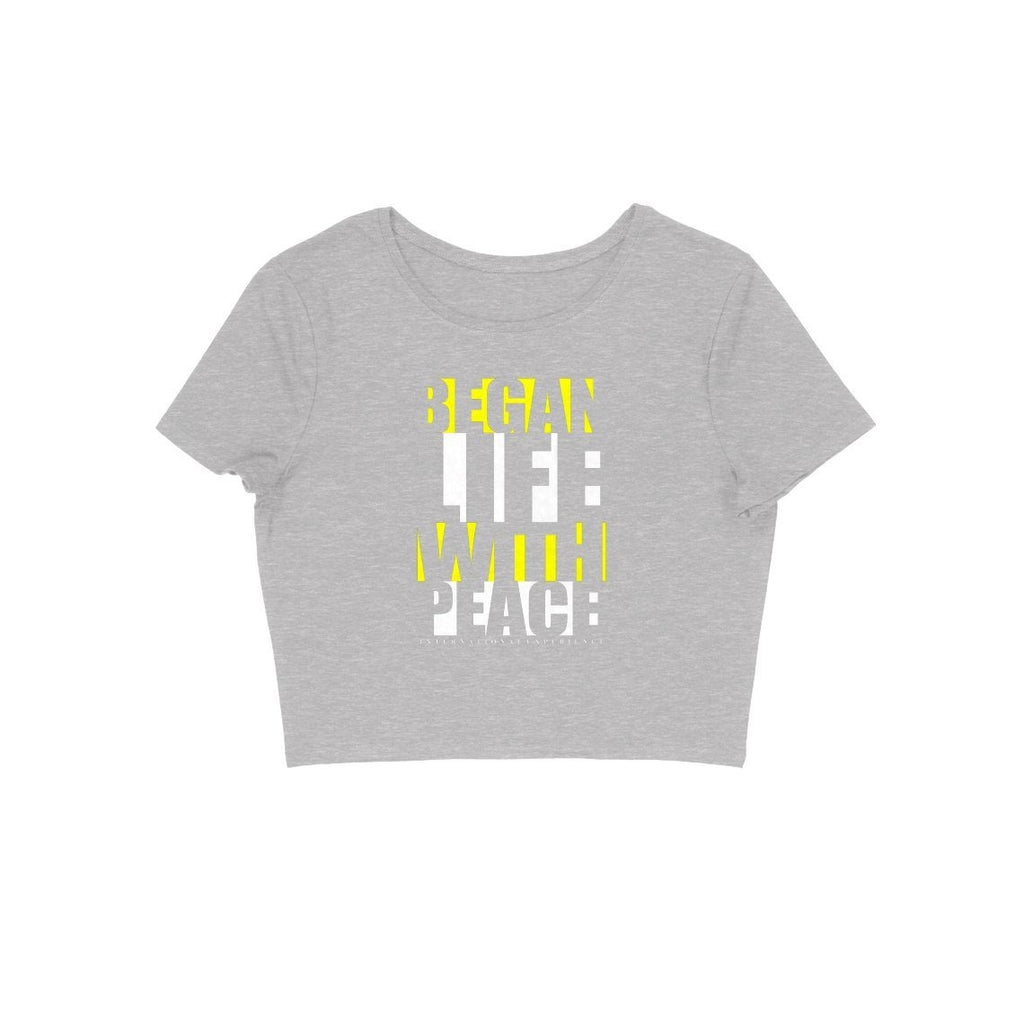 Printed Crop Top - CT00064 - ALL MY WISH