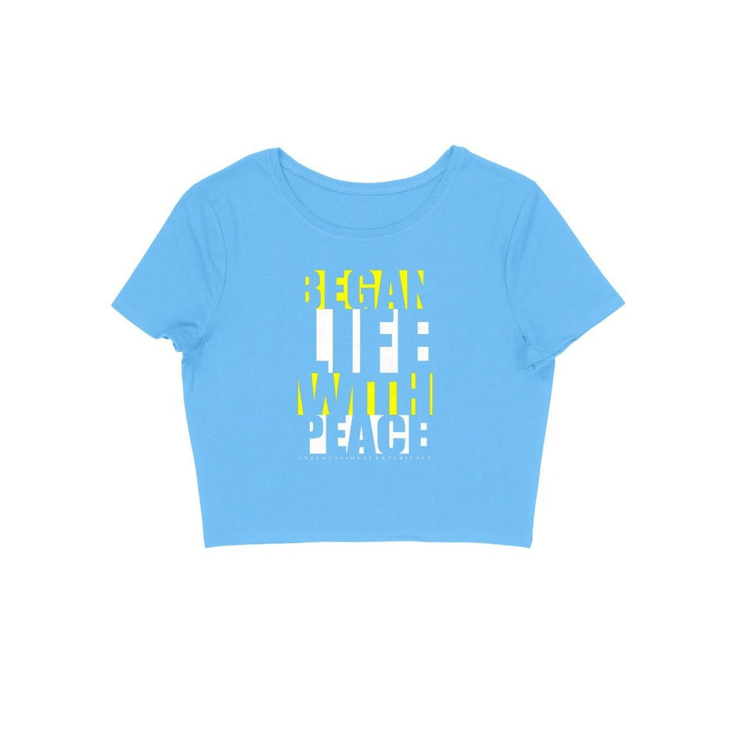 Printed Crop Top - CT00064 - ALL MY WISH