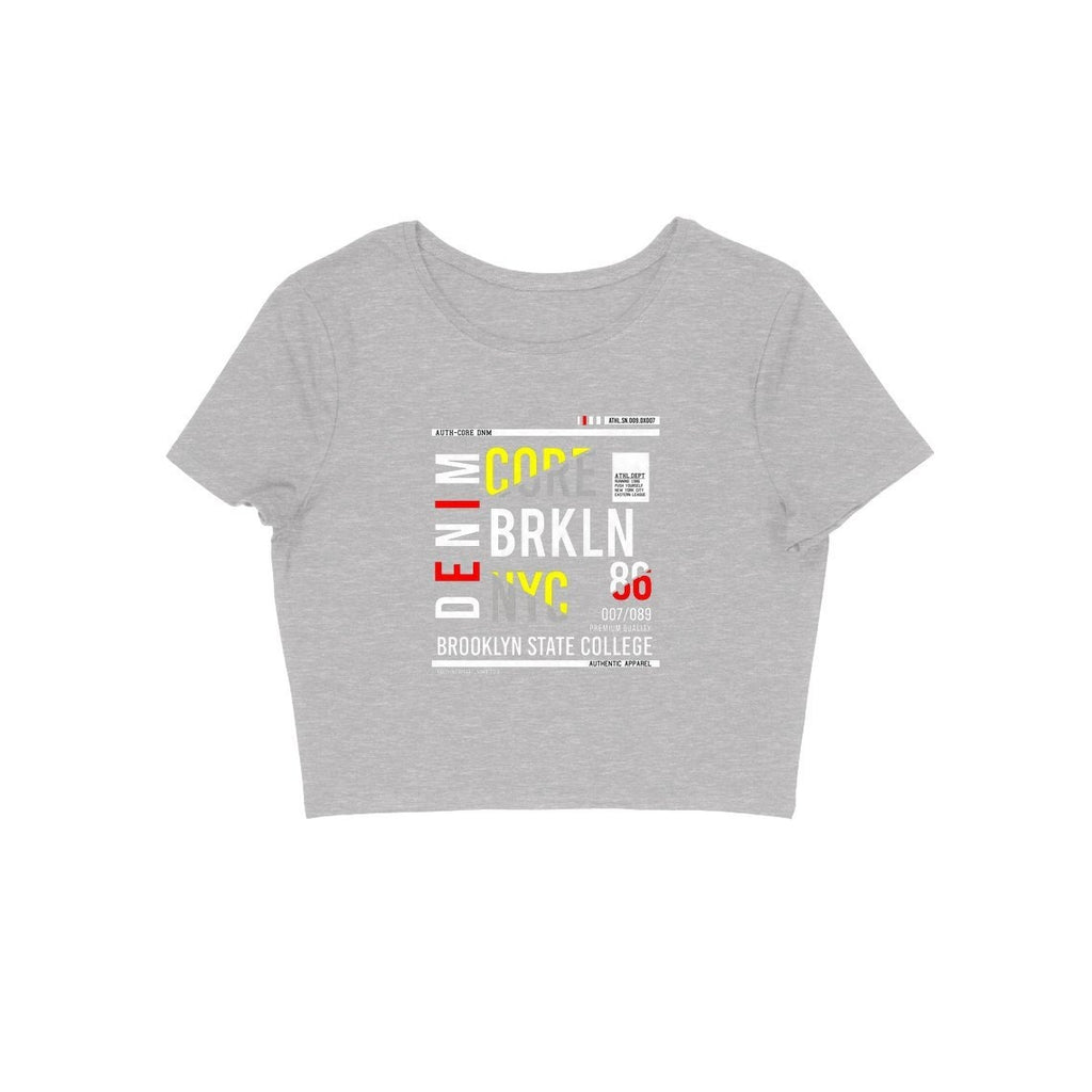 Printed Crop Top - CT00067 - ALL MY WISH