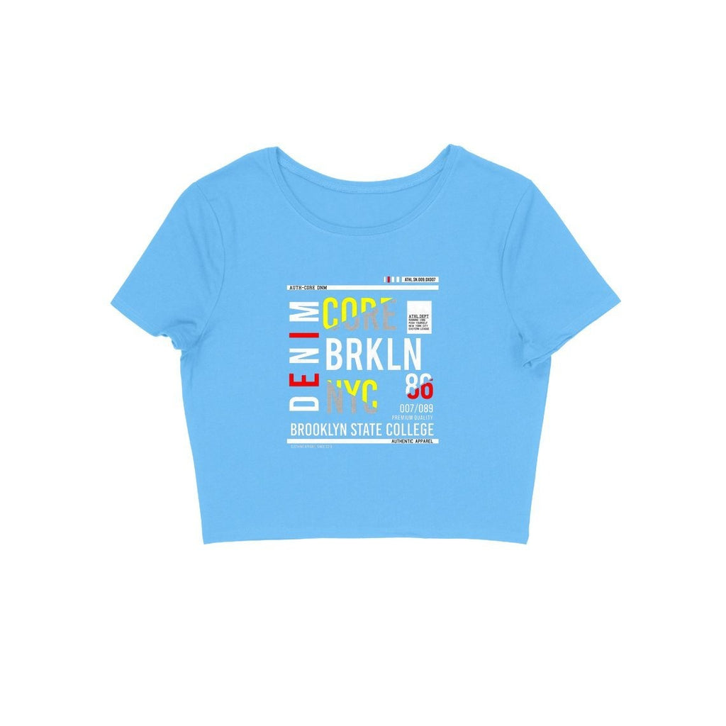 Printed Crop Top - CT00067 - ALL MY WISH