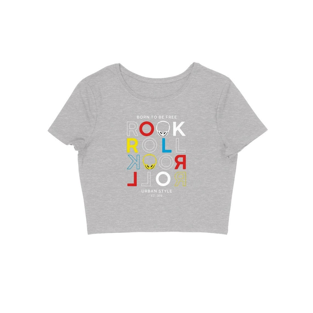 Printed Crop Top - CT00068 - ALL MY WISH