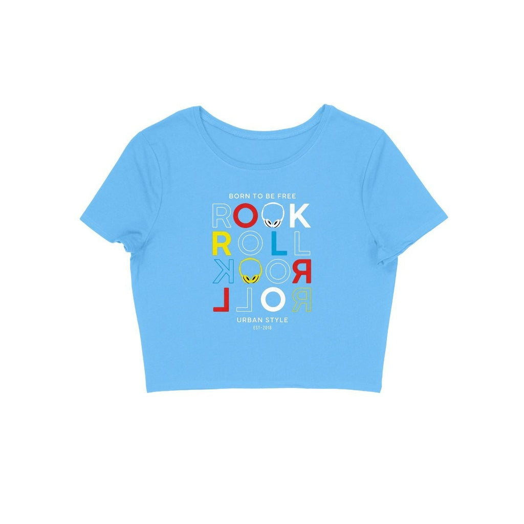 Printed Crop Top - CT00068 - ALL MY WISH