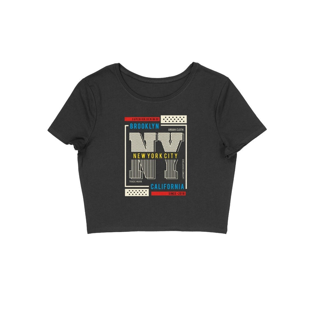 Printed Crop Top - CT00072 - ALL MY WISH